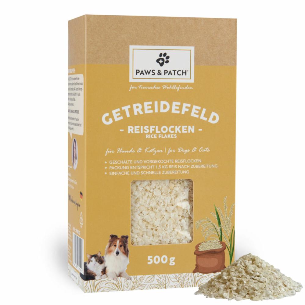 Paws and Patch Reisflocken für Hunde und Katzen bei Futter24