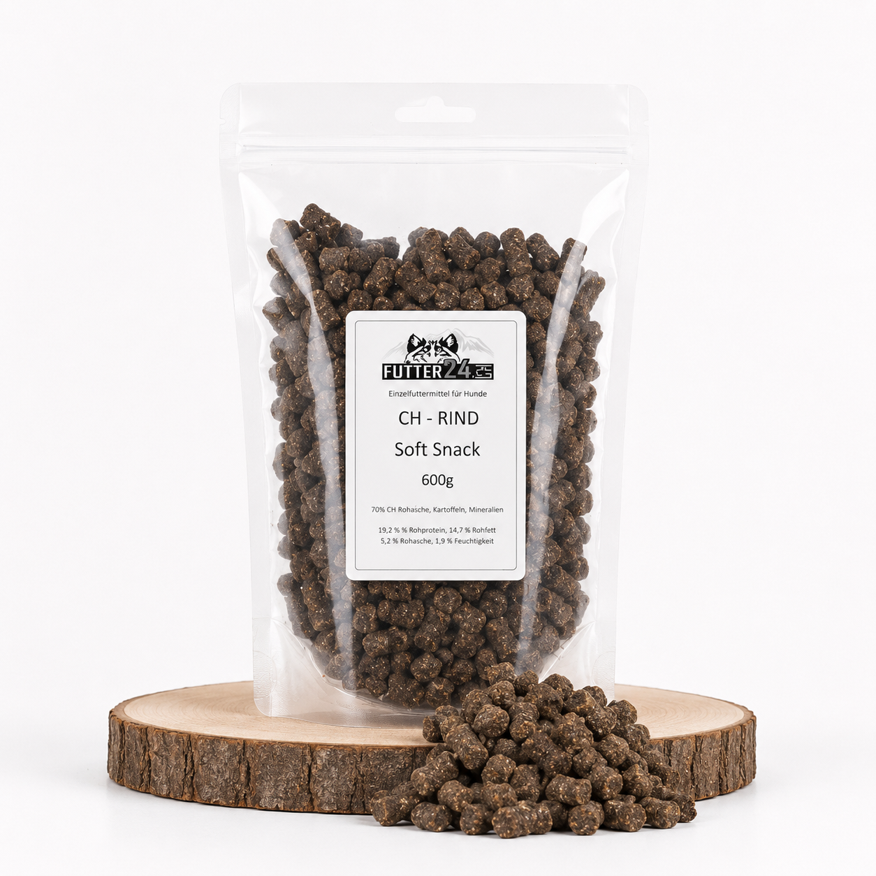 Futter24 CH-Rind Soft Snack natürlicher Hundesnack bei Futter24
