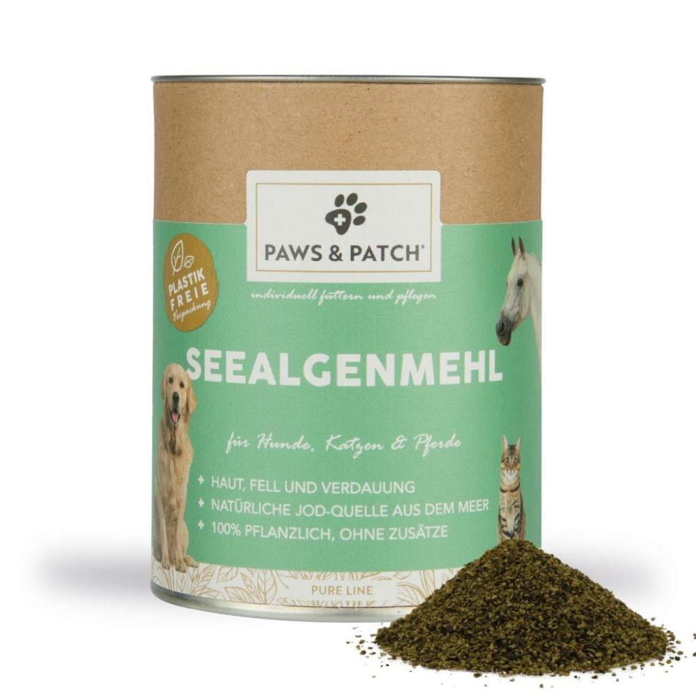Paws and Patch Seealgenmehl für Hunde Katzen und Pferde bei Futter24