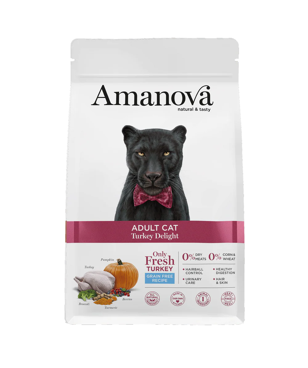 Amanova Turkey Delight Katzenfutter mit Truthahn bei Futter24