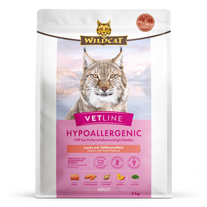 Wildcat VetLine Hypoallergenic Lachs – 3 kg