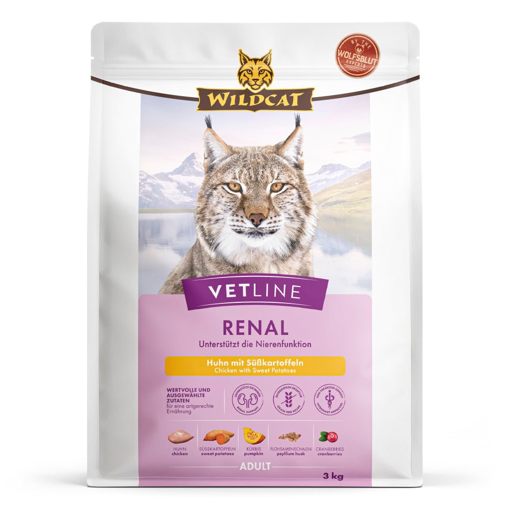Wildcat VetLine Renal Huhn – 3 kg