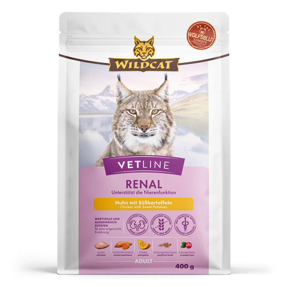 Wildcat VetLine Renal Huhn – 400 g