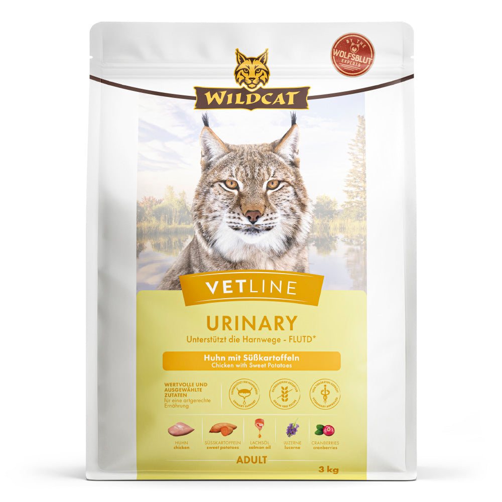 Wildcat VetLine Urinary Huhn – 3 kg
