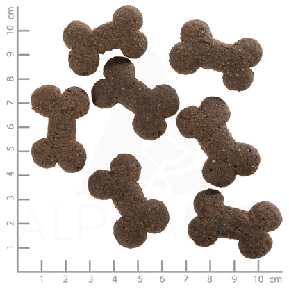 Wolfsblut Black Marsh Cracker – Wasserbüffel 225 g – Futtergrösse / Detailaufnahme