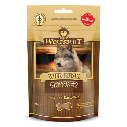 Wolfsblut Wild Duck Cracker – Ente mit Kartoffeln 70 g – Originalverpackung