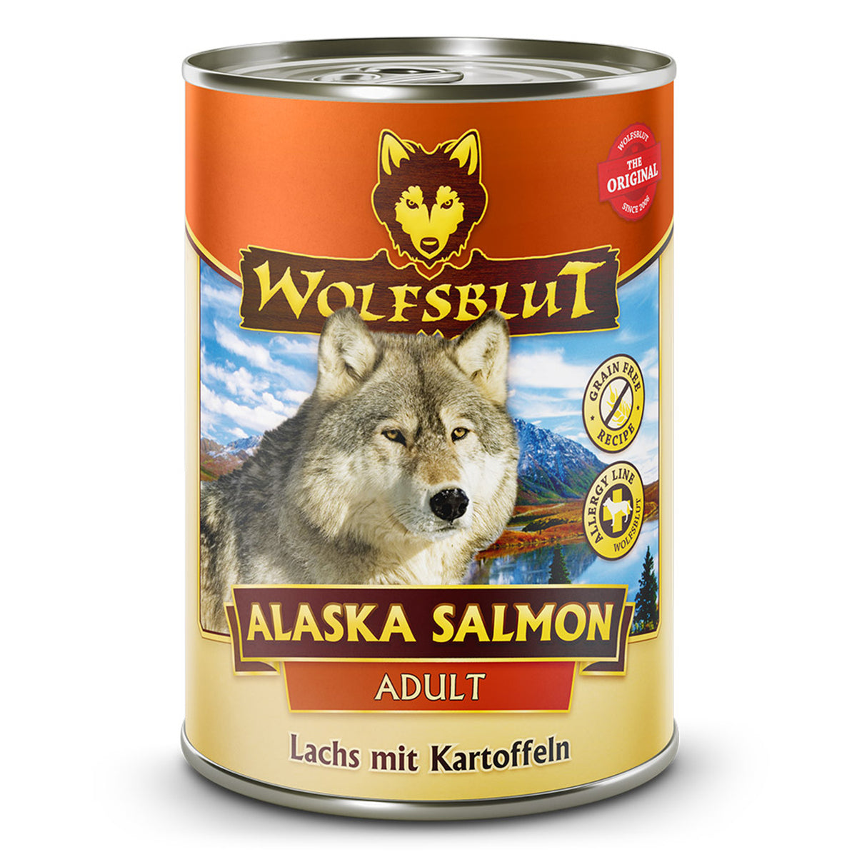 Wolfsblut Alaska Salmon Nassfutter – Dose 395 g