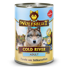 Wolfsblut Adult Cold River Nassfutter mit Forelle und Süsskartoffeln 395 g