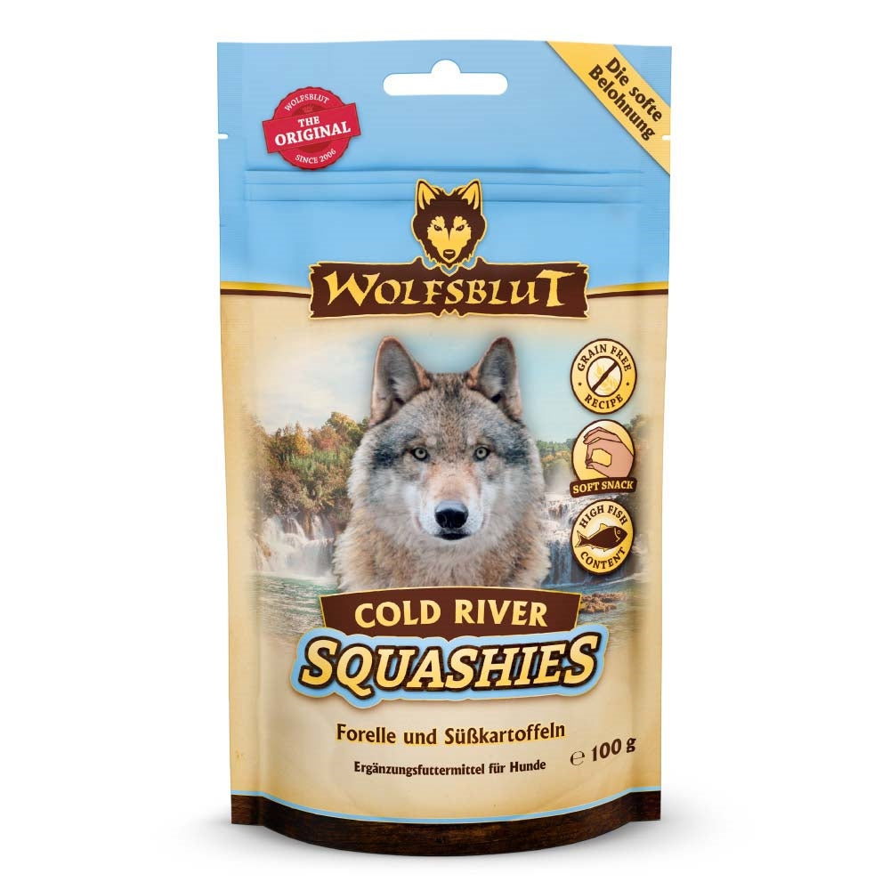 Wolfsblut Cold River Squashies Forelle mit Süsskartoffeln 100 g