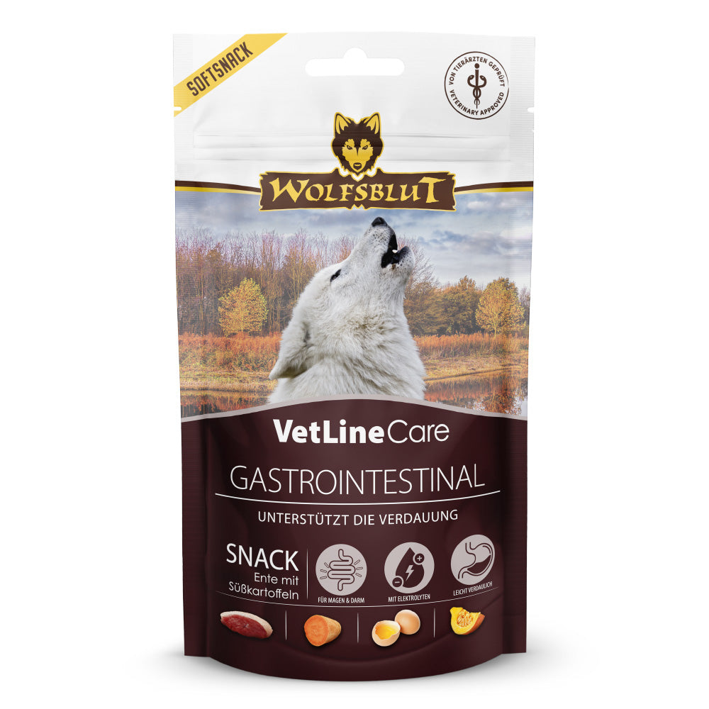 Wolfsblut VetLine Care Gastrointestinal Snack 100g – Verpackung