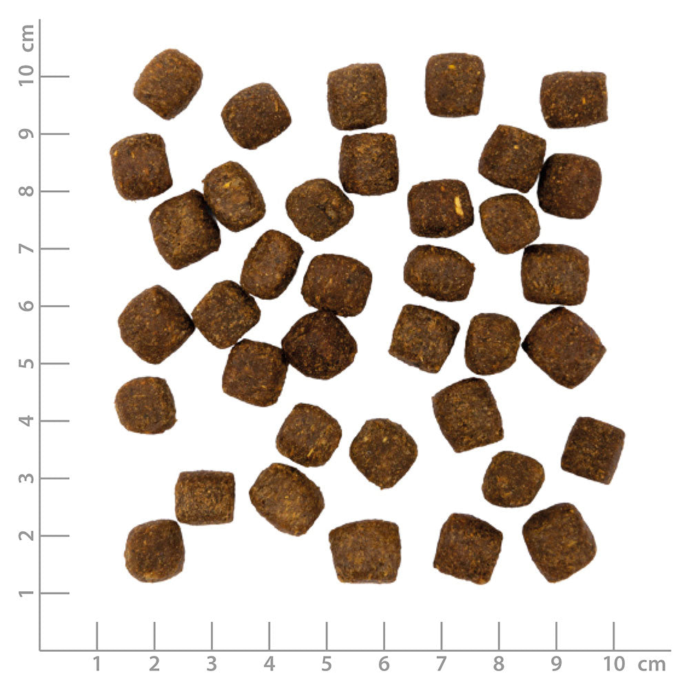 Wolfsblut VetLine Care Gastrointestinal Snack 100g – Snackgrösse mit Massstab