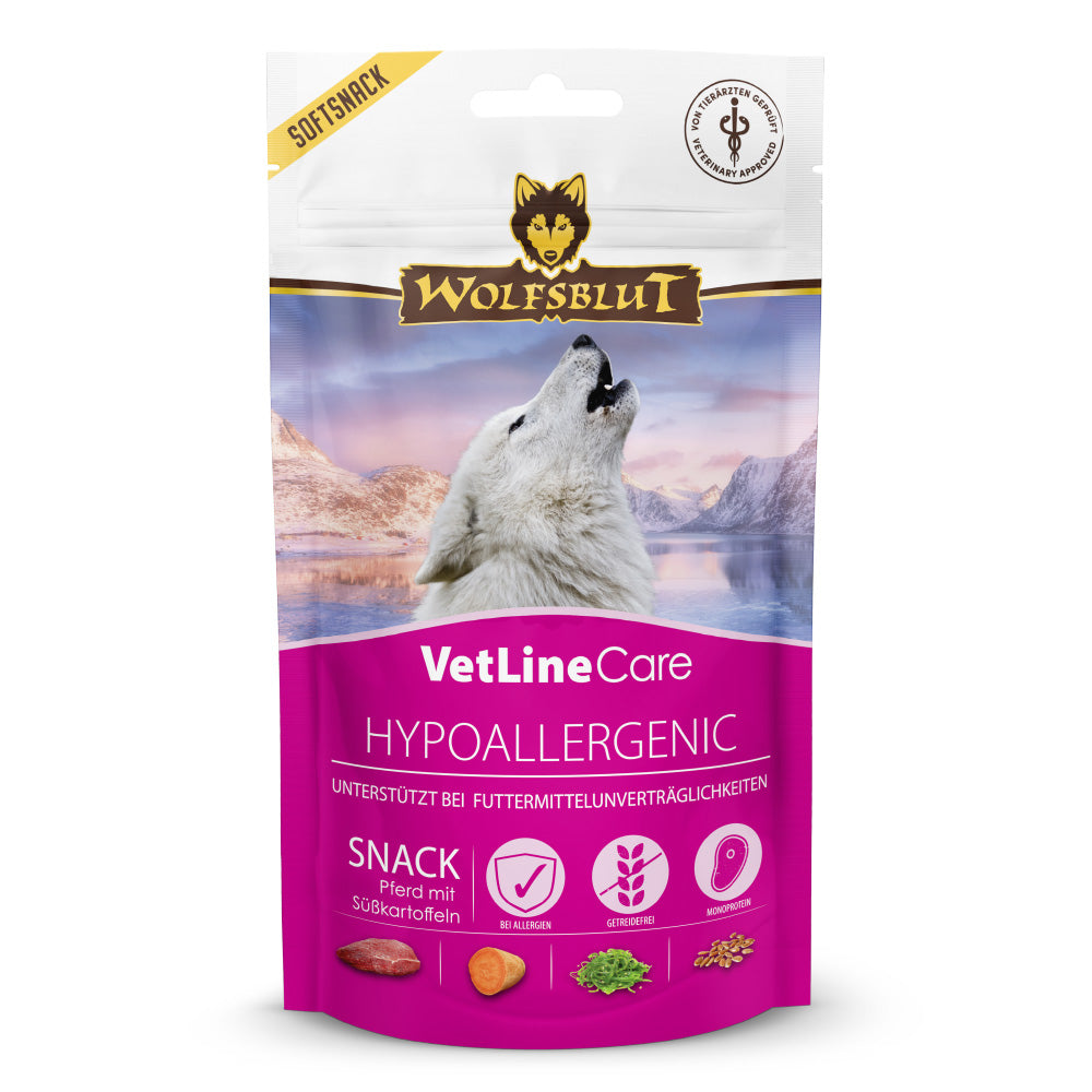 Wolfsblut VetLine Care Hypoallergenic Snack 100g – Verpackung