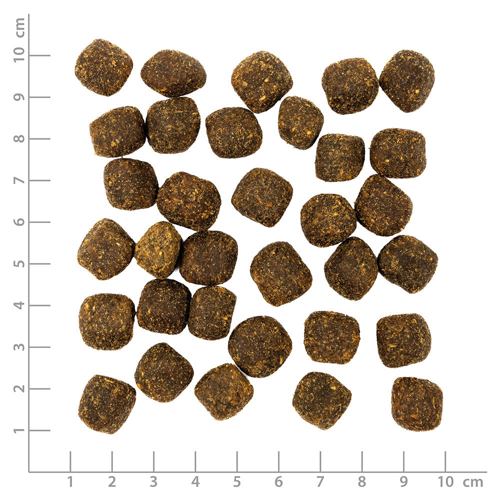 Wolfsblut VetLine Care Joint Care Snack 100g – Snackgrösse mit Massstab