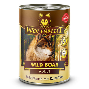 Wolfsblut Adult Wild Boar Nassfutter mit Wildschwein und Kartoffeln 395 g