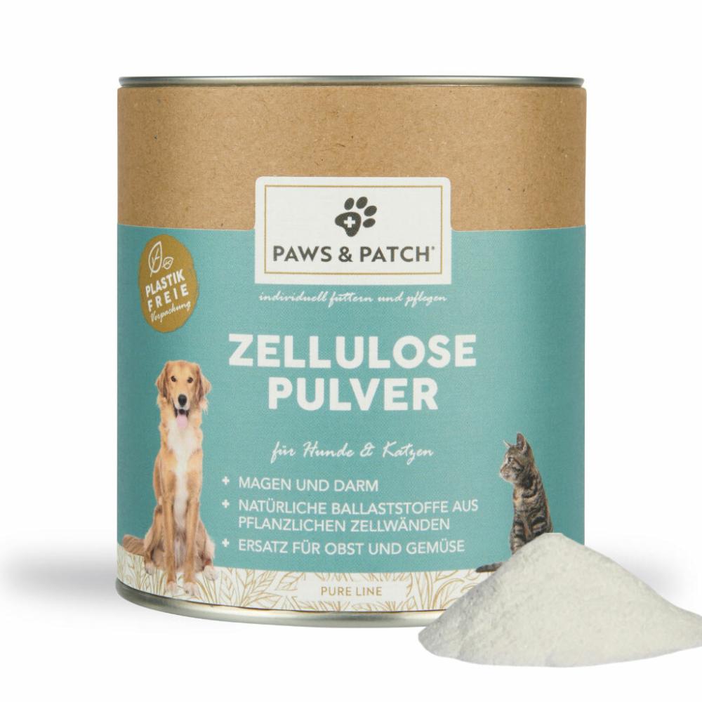 Paws and Patch Zellulose Pulver für Hunde und Katzen bei Futter24