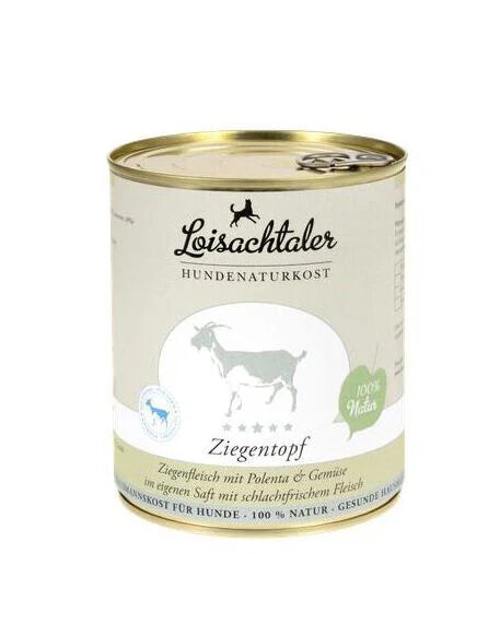 Loisachtaler Ziegentopf Nassfutter für Hunde bei Futter24