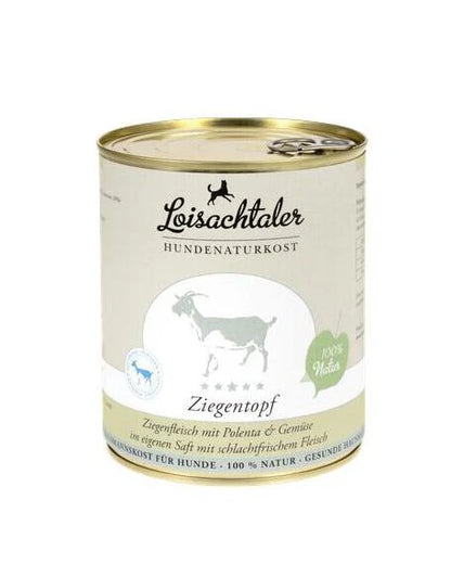 Loisachtaler Ziegentopf Nassfutter für Hunde bei Futter24