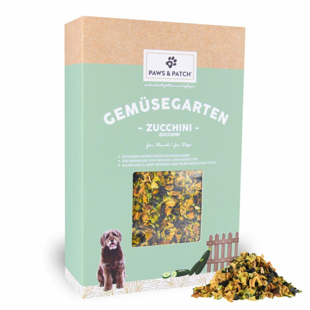 Paws and Patch Zucchiniflocken für Hunde 700g bei Futter24